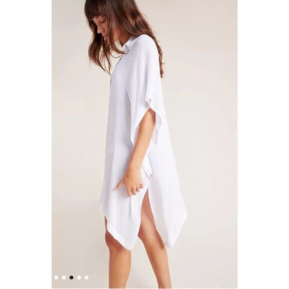 L Space M white Anita Cover-Up Tunic - Picture 3 of 7